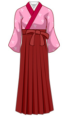 Hakama woman