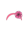 Rose Headband